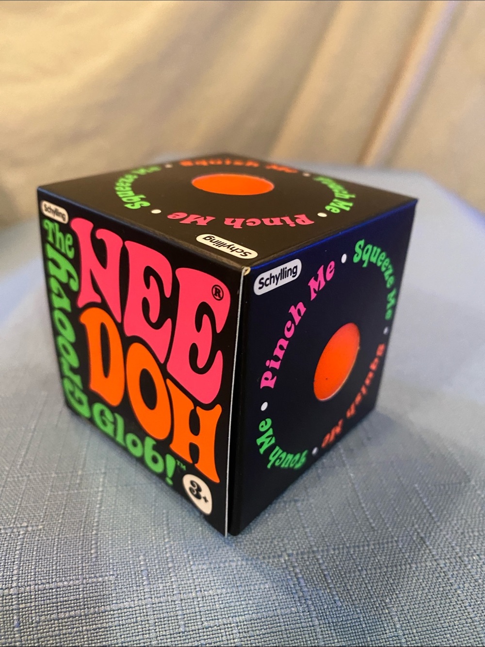 Nee Doh Groovy Glob! - Orange